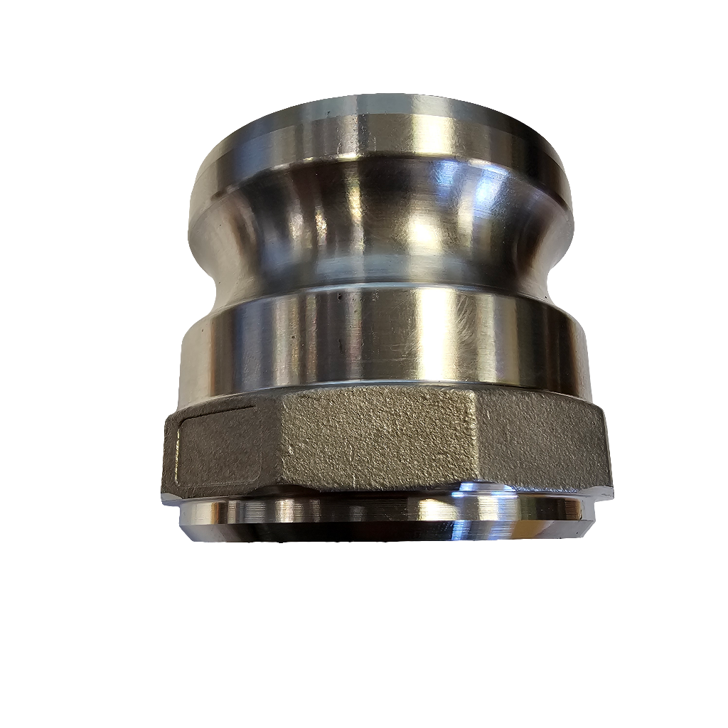 316 Stainless Male Camlock to Pipe Butt Weld