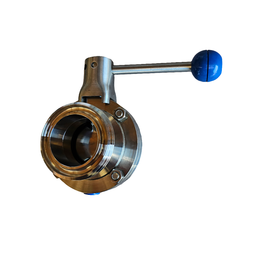 Butt Weld Butterfly valve 316 Stainless