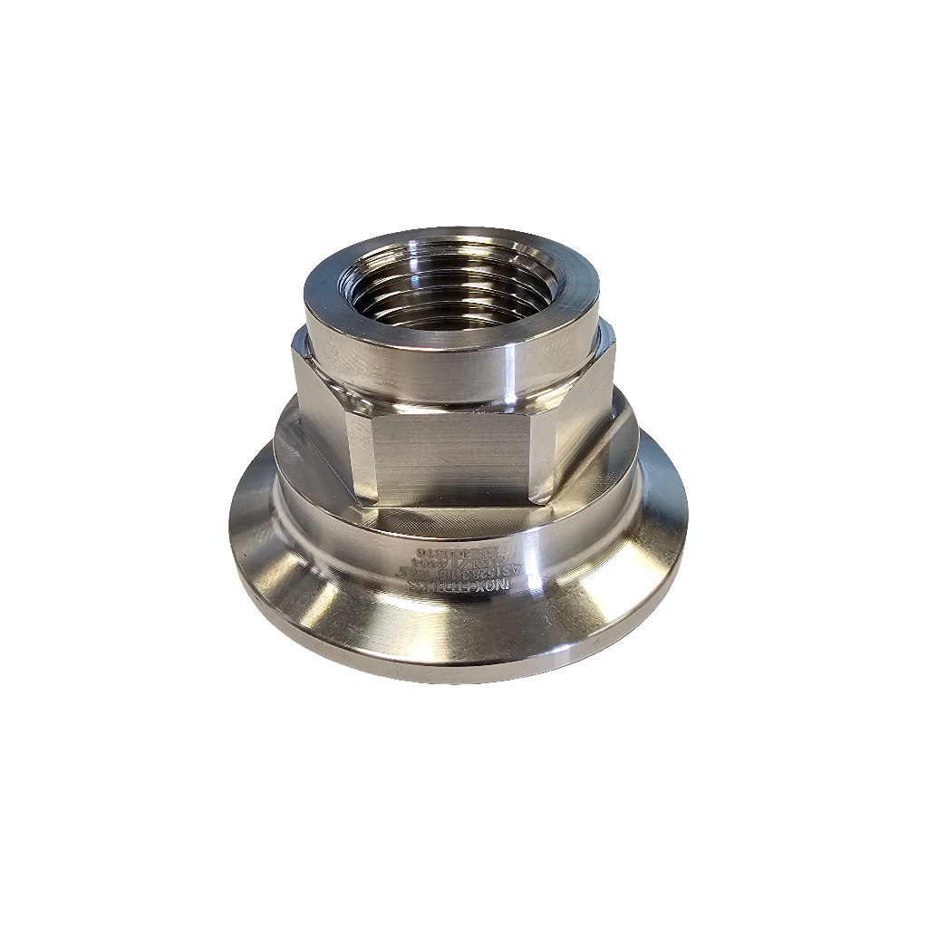 1.5" Stainless Tri-Clamp to 3/4" Female BSP Adaptor 316SS