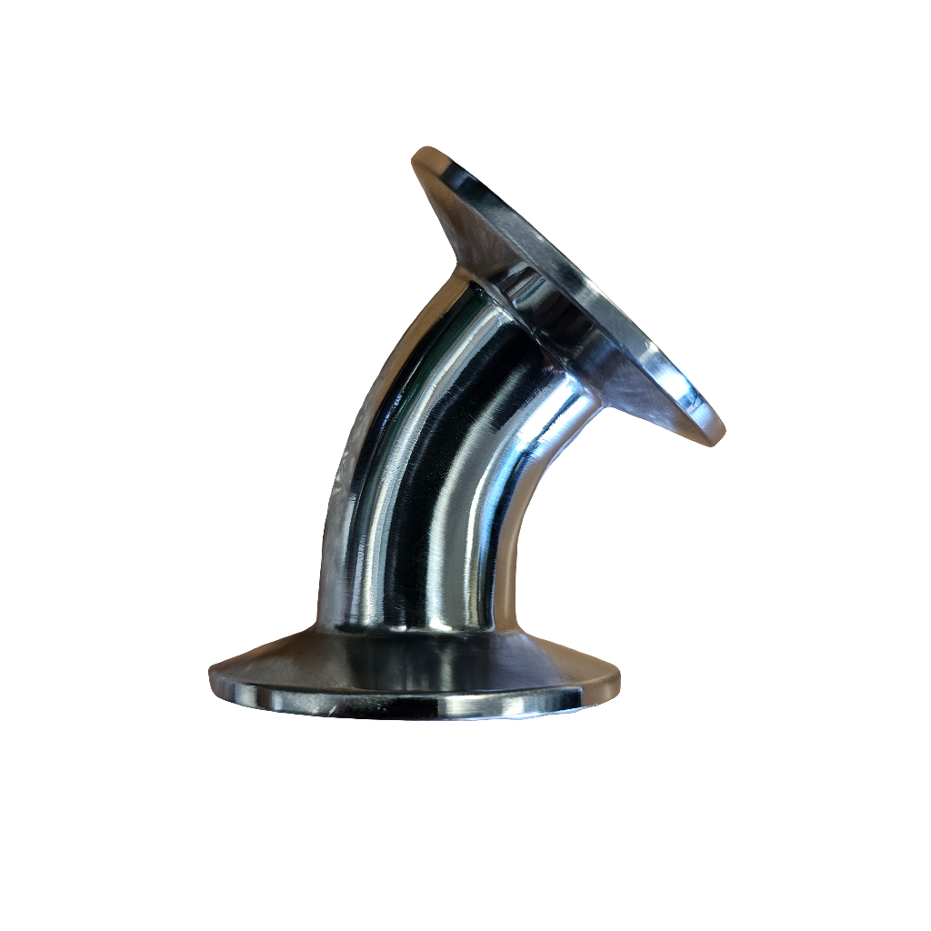 Tri-Clamp Sanitary/Hygienic Tri-clover 45 Degree Elbow 316SS