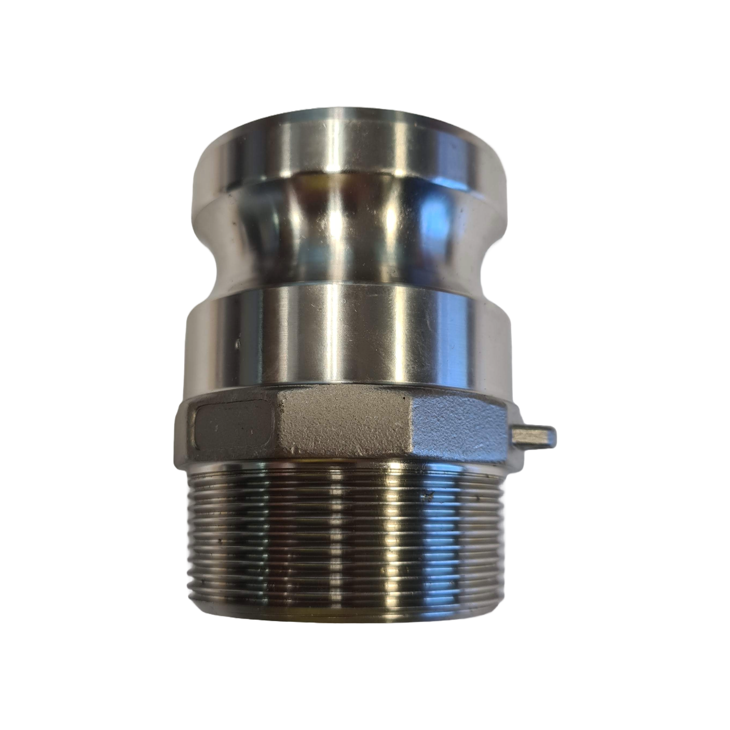 Camlock Type F 316 Stainless Male Camlock to Male BSP