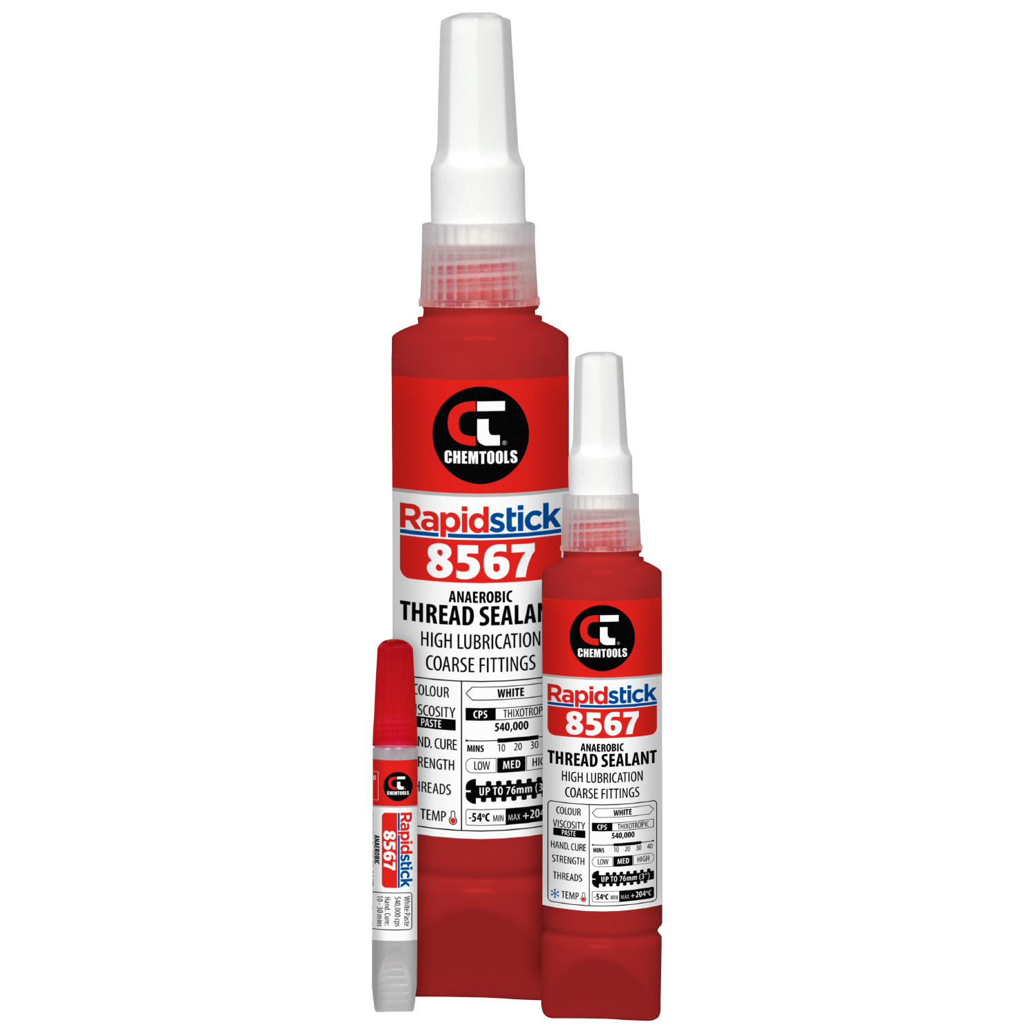 Rapidstickâ„¢ 8567 Thread Sealant (High Lubrication, Coarse Fittings)