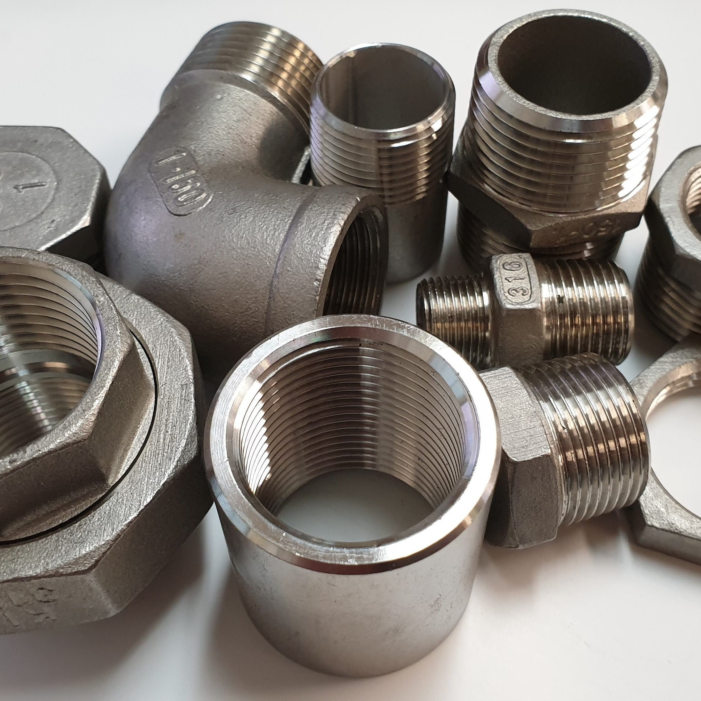 Stainless steel bsp pipe fitting