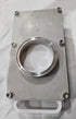 8" Slide Grist Gate Tri Clamp 316 Stainless Teflon Gate