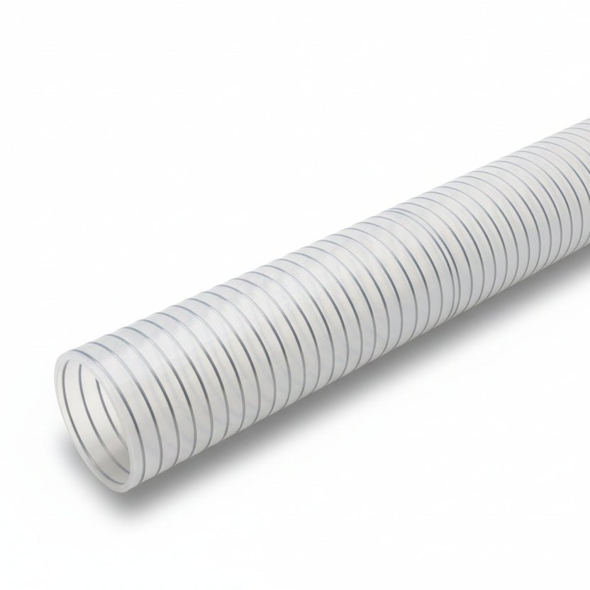 6m Silicone Hose with 316SS Wire - Inox Fittings