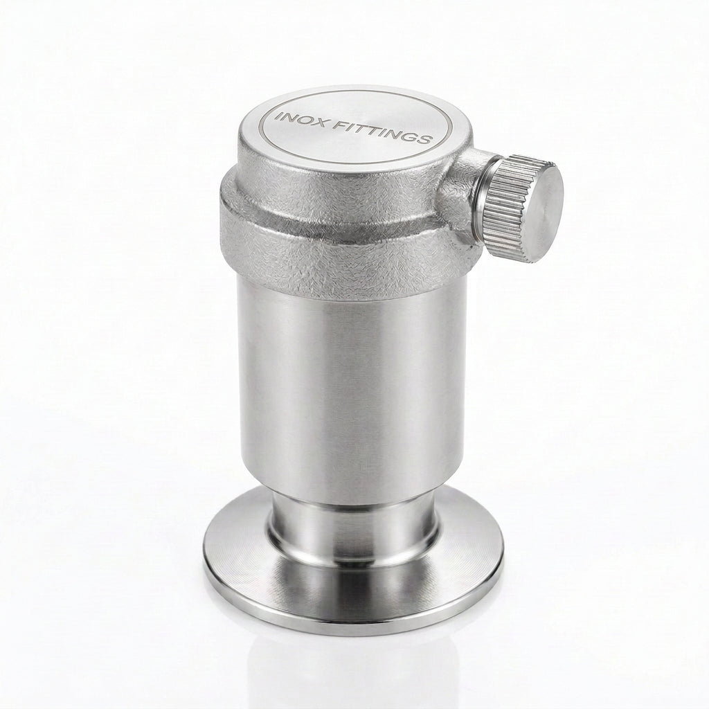 Hygienic Tri Clamp Auto Air Bleed Relief Valve 316ss (Peroxide Cured EPDM seals)