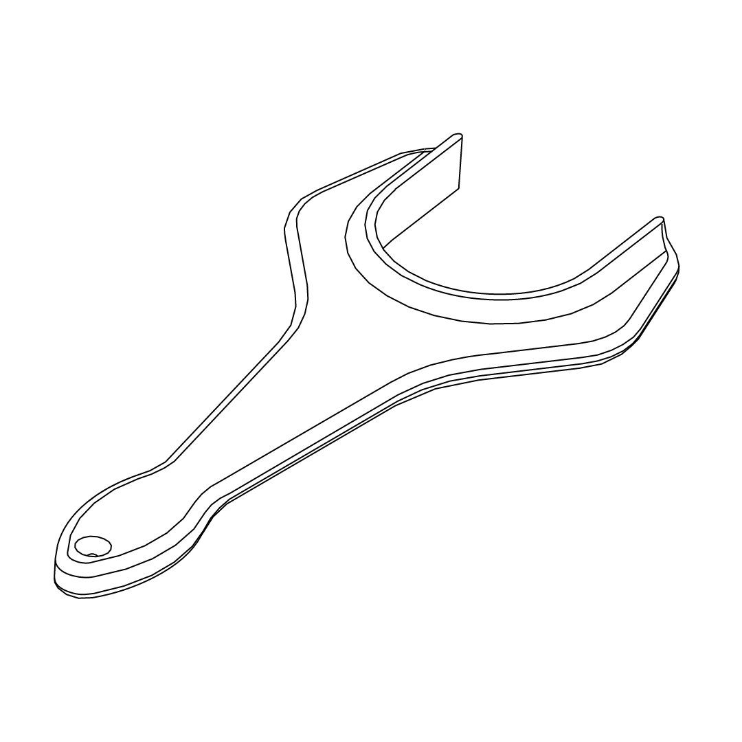 RJT BSM Aluminium Spanner