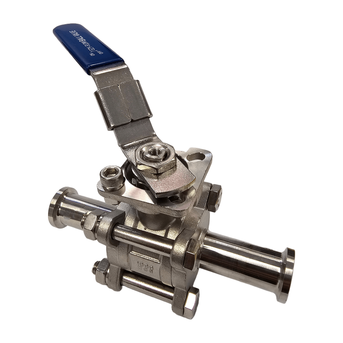 Hygienic Ball valve 3 Piece with Triclover Connections – Inox Fittings