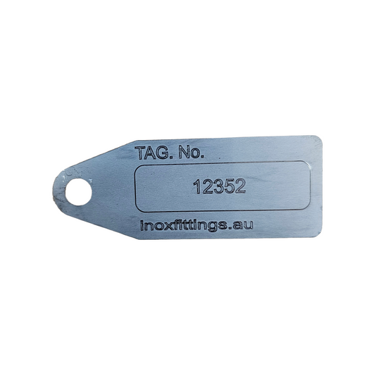 Asset Tags - Stainless Steel