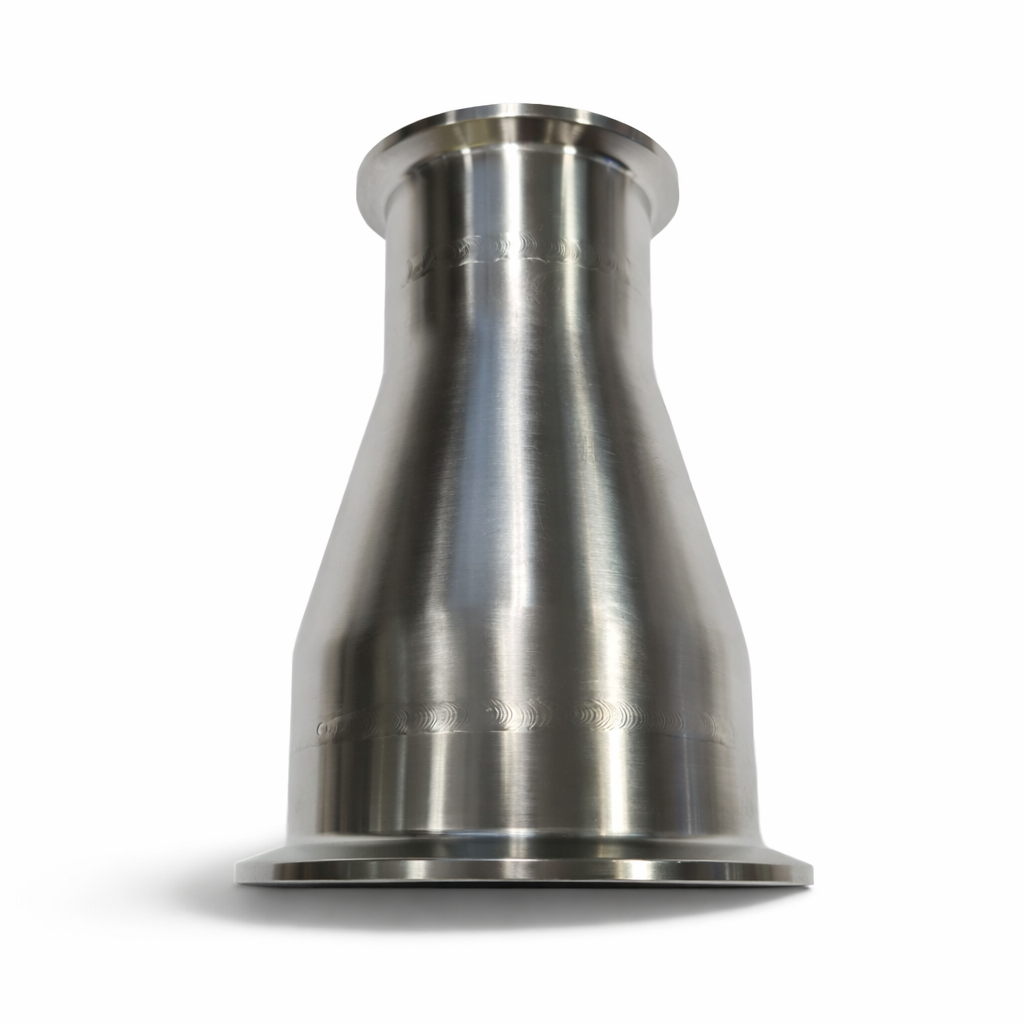 Tri Clamp / Tri clover 3 inch to 2 inch Concentric Reducer