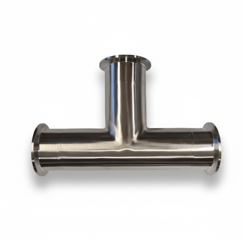 Tri-Clamp Sanitary/Hygienic Tri-clover Tee 316SS – Inox Fittings