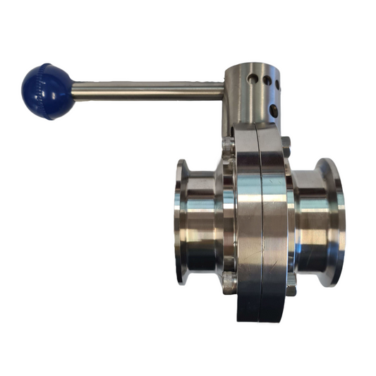 Tri Clover Butterfly valve 316 Stainless