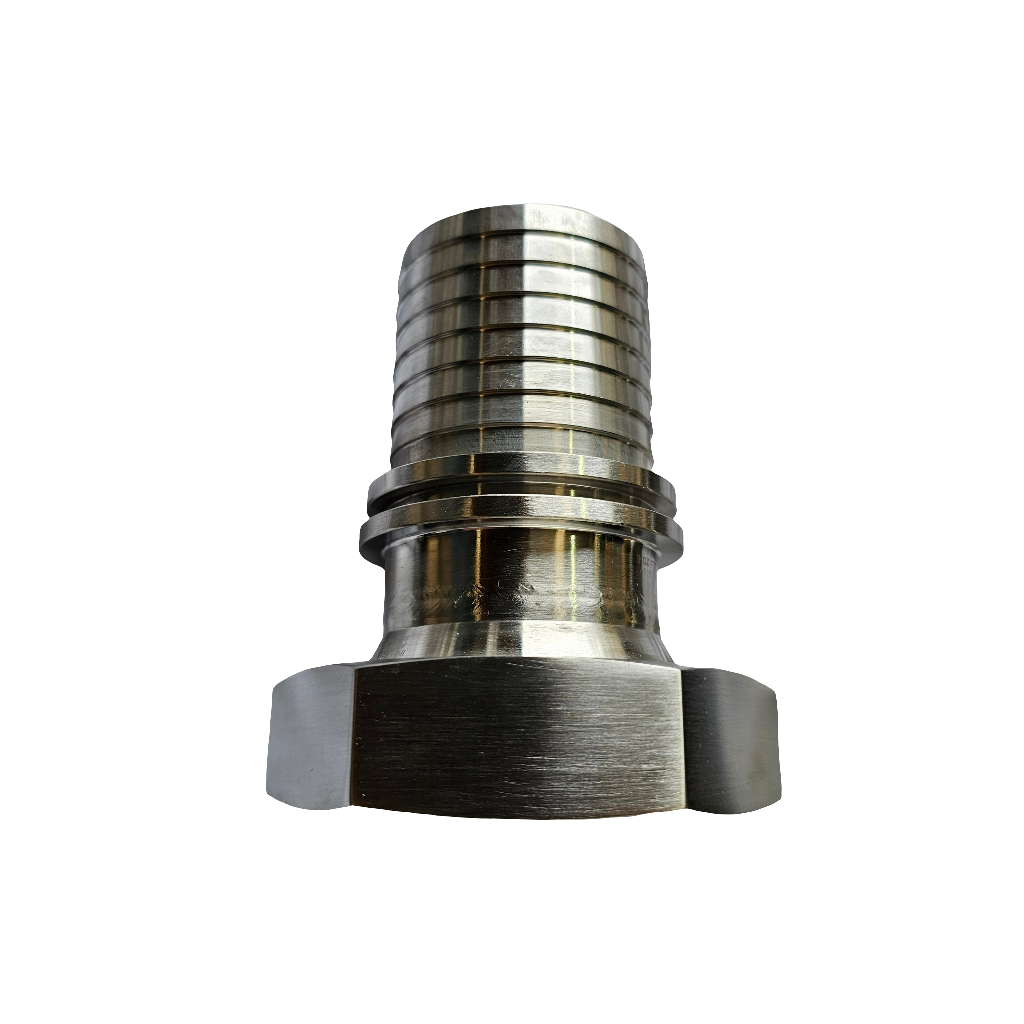 BSM CIP to Hose Crimp Tail 316SS