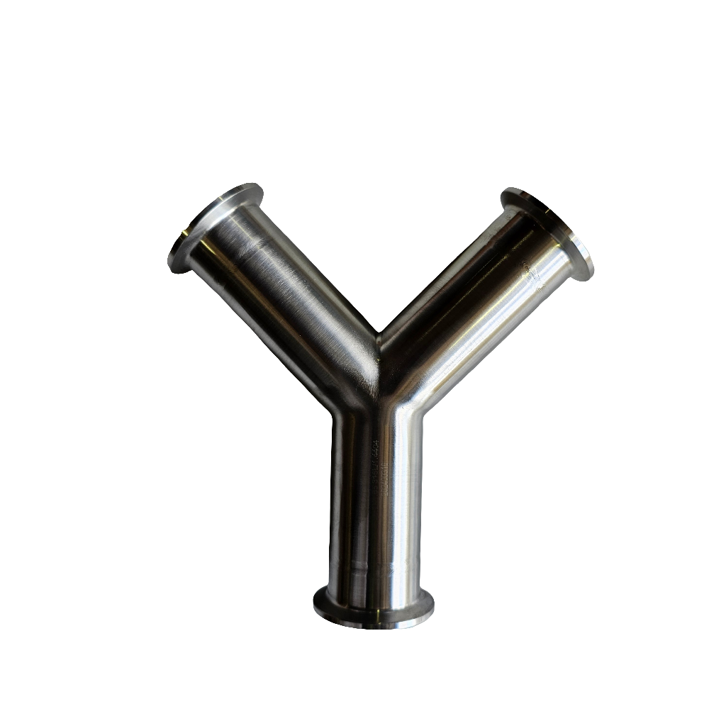 Tri clamp Y Piece 3 Way 316SS