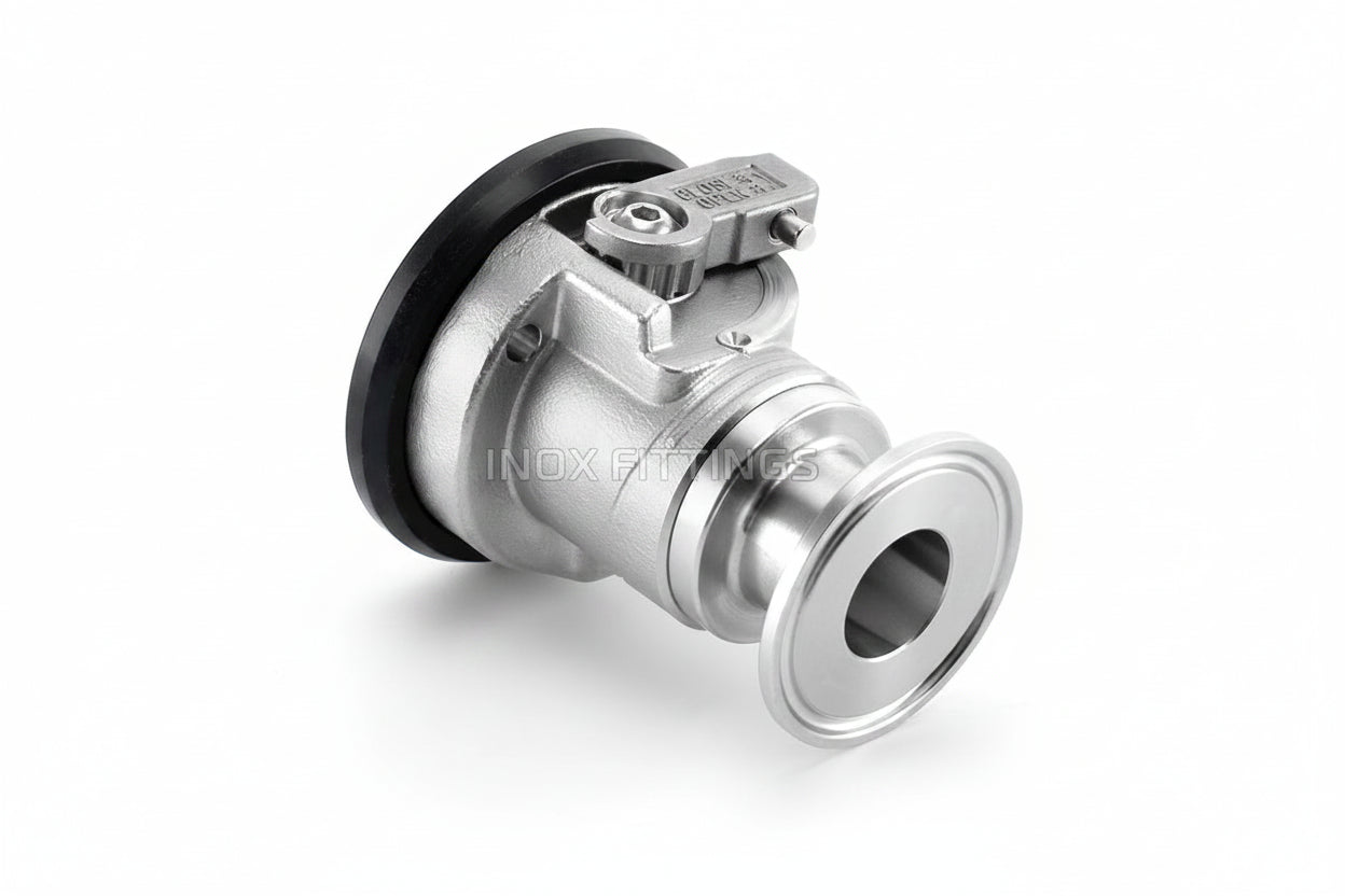 Data Centre Quick Connect Dry-break Valves with Tri-clamp Connection FD