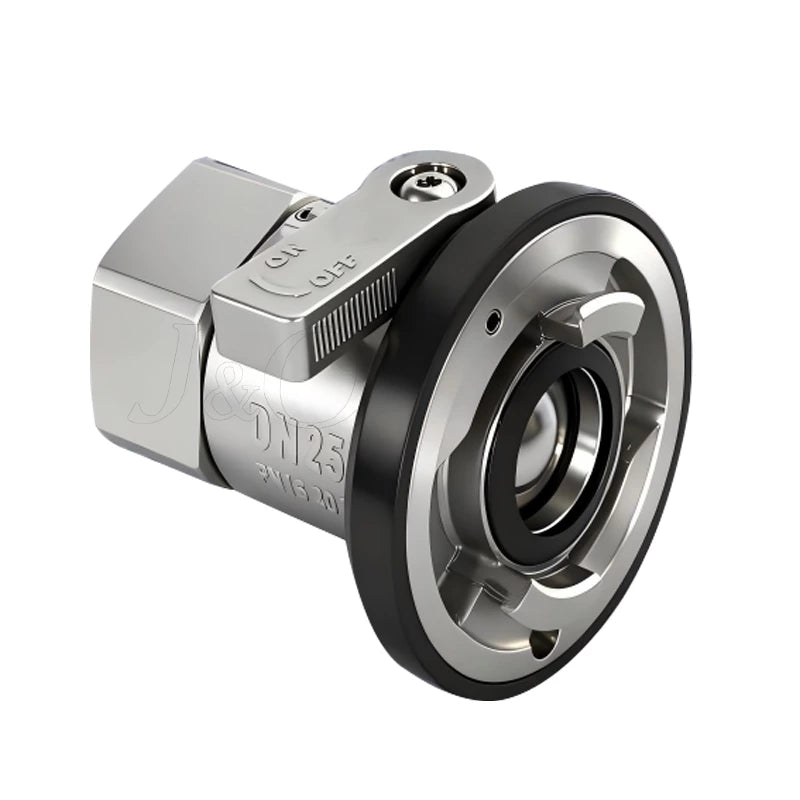Data Centre Quick Connect Dry-break Valves with female BSP Connection to suit FD83 - Inox Fittings