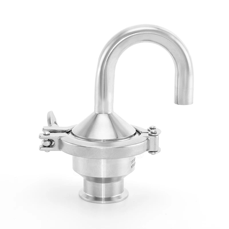 Hygienic Tri Clamp Auto Air Bleed Relief Valve (Peroxide Cured EPDM)