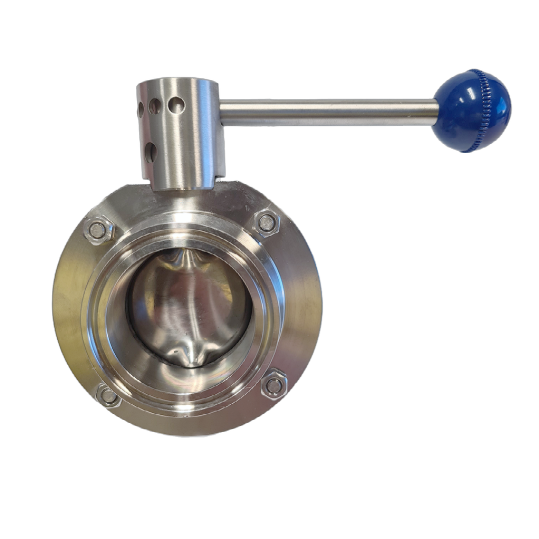 Tri Clover Butterfly valve 316 Stainless