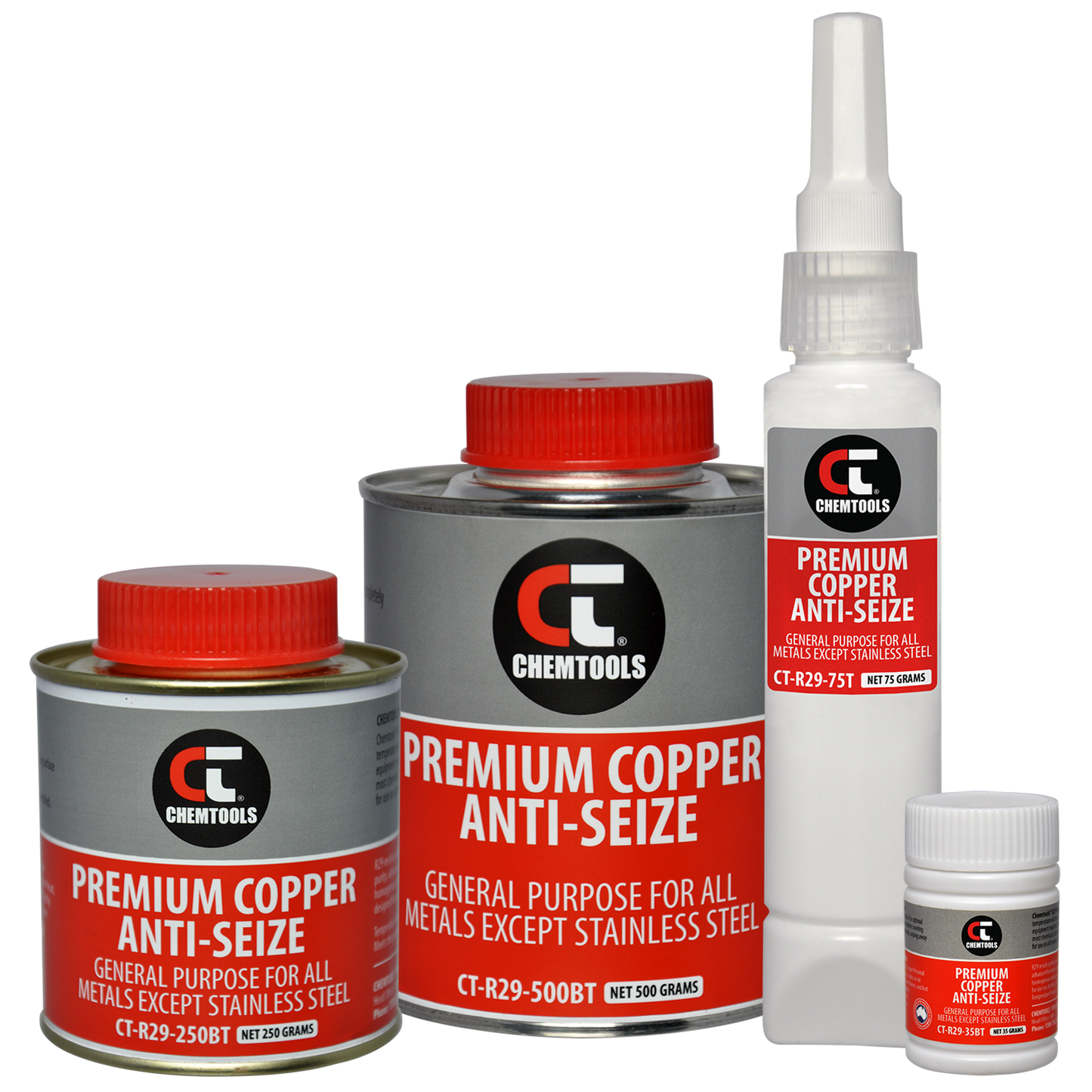 Copper Anti Seize DEOX R29 75g to 500g